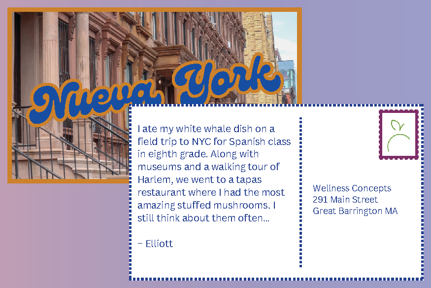 Elliott's postcard from New York