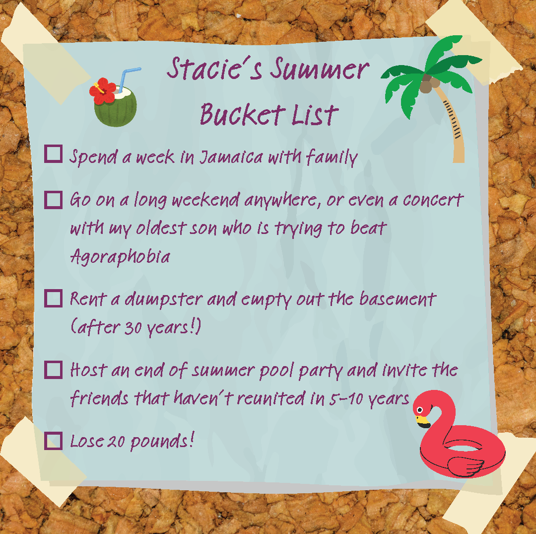 Stacie's Summer Bucket List